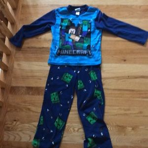 Minecraft Soft two piece boys pajamas
